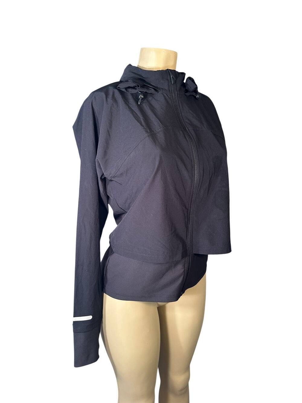 Women S Sweaty Betty Fast Track Running Active Jacket Zip Lightweight Reflective